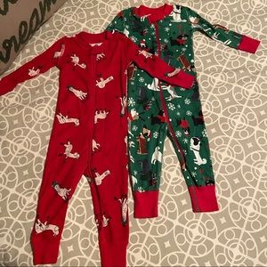 Hanna Andersson 12-18 holiday pajama bundle 🎄